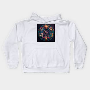 Mandala of nature Kids Hoodie